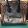 Celine Tricolor Luggage Bag Leather Mini
