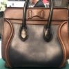 Celine Tricolor Luggage Bag Leather Mini