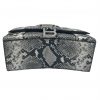 Balenciaga Snakeskin Embossed Leather Top Handle Bag